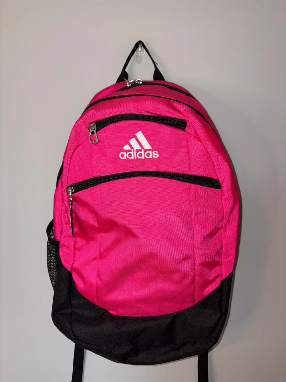 adidas Hot Pink and Black Everyday Backpack